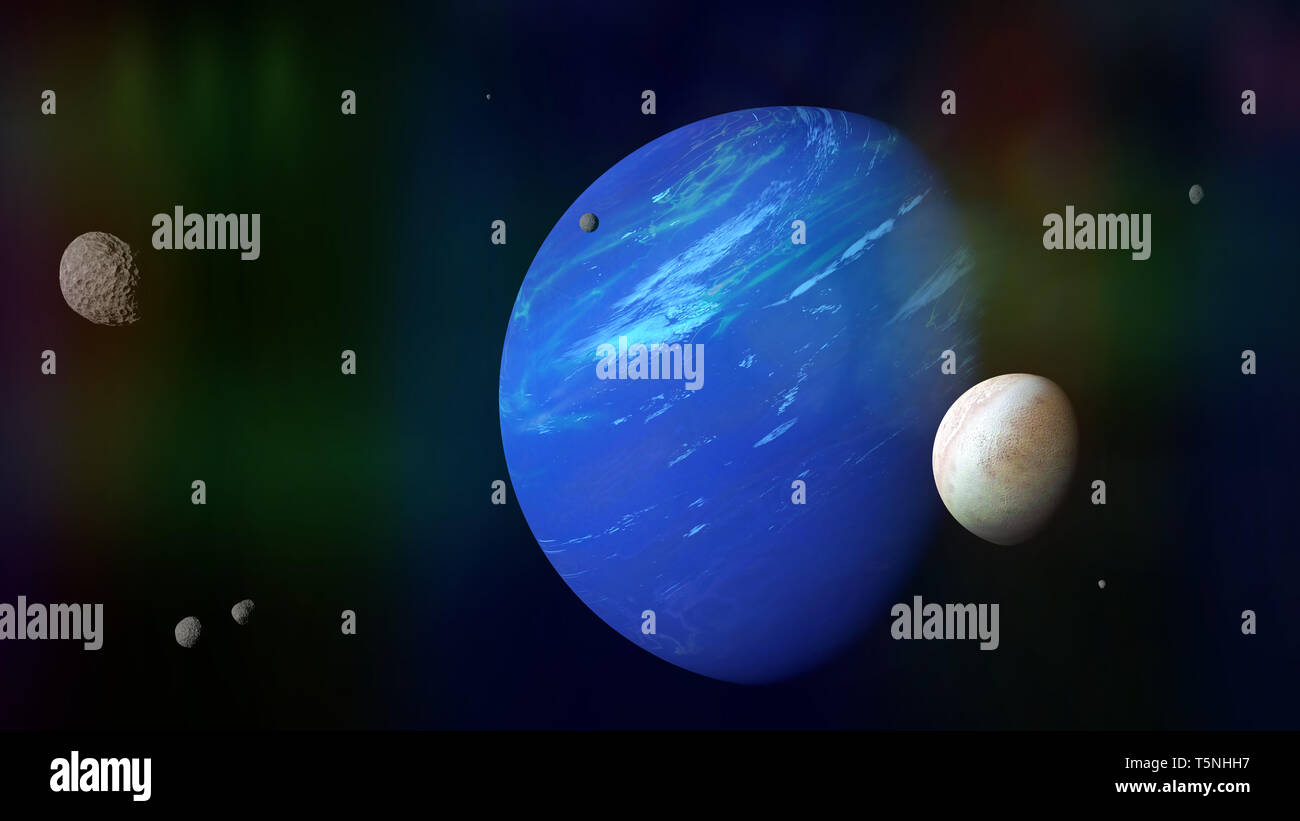 Neptune moons fotografías e imágenes de alta resolución - Alamy