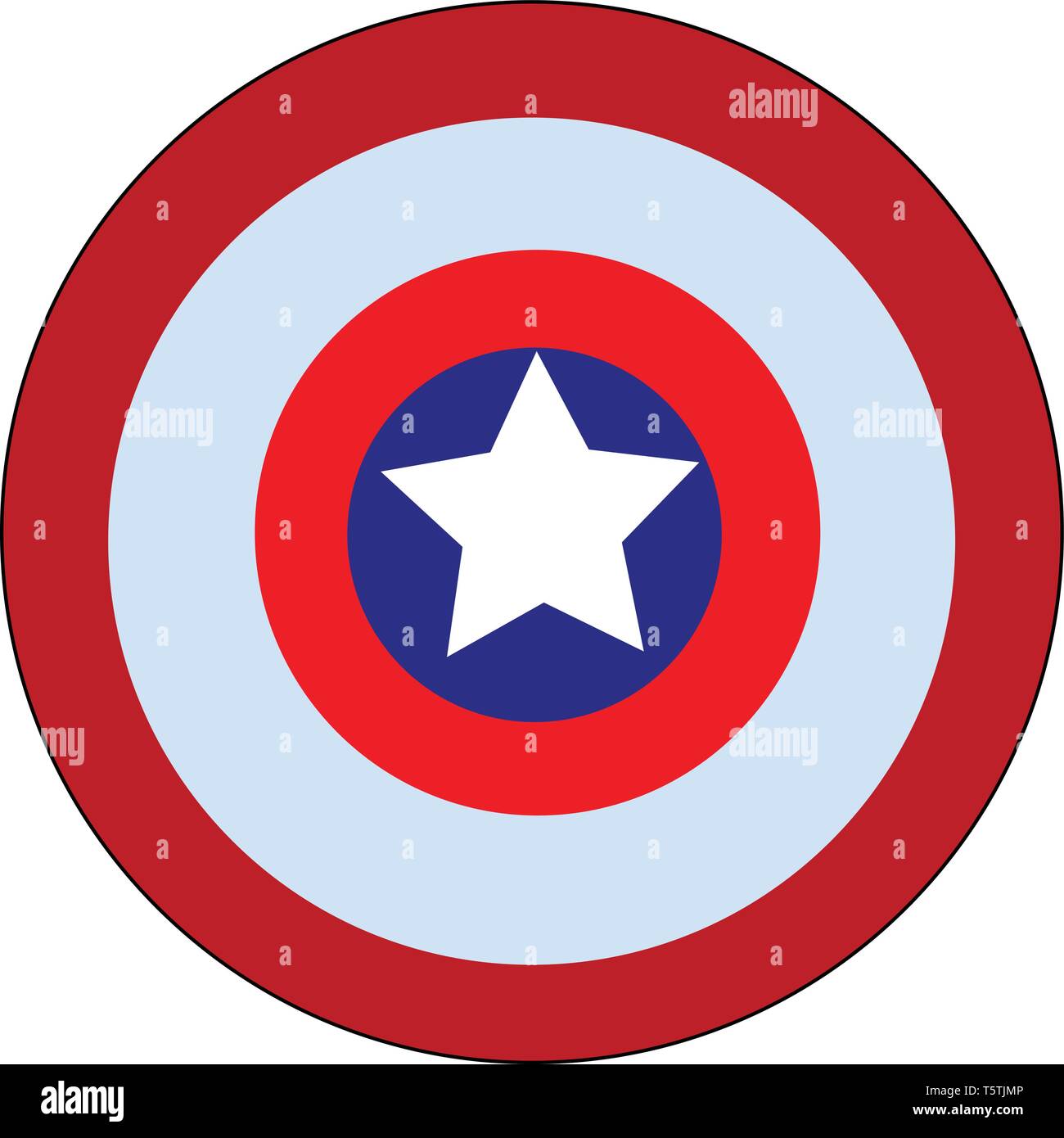 Capitán america estrella vector fotografías e imágenes de alta resolución -  Alamy