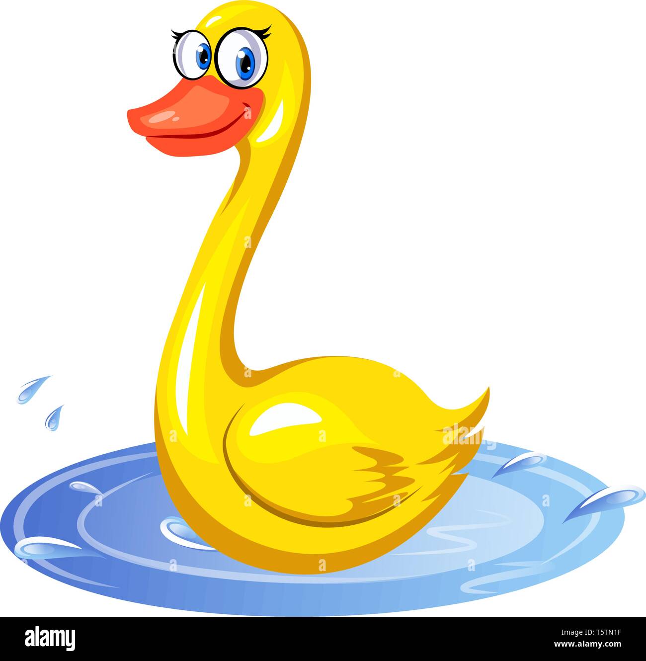 Pato de color Imágenes vectoriales de stock - Alamy