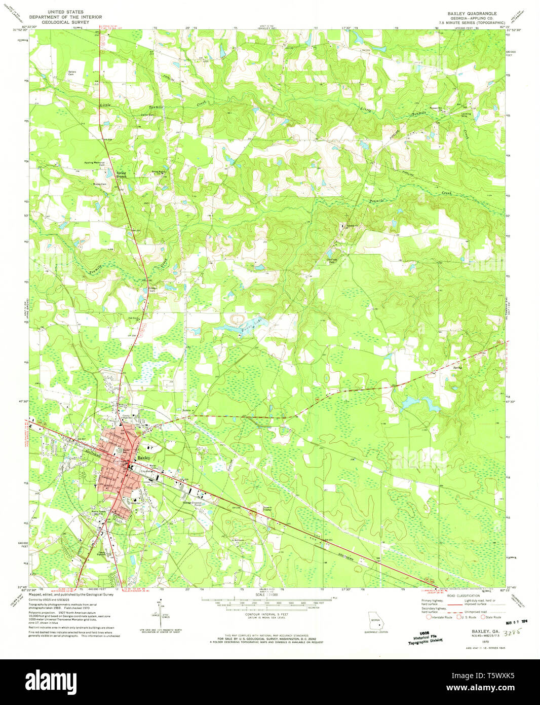 Mapa de baxley fotografías e imágenes de alta resolución Alamy
