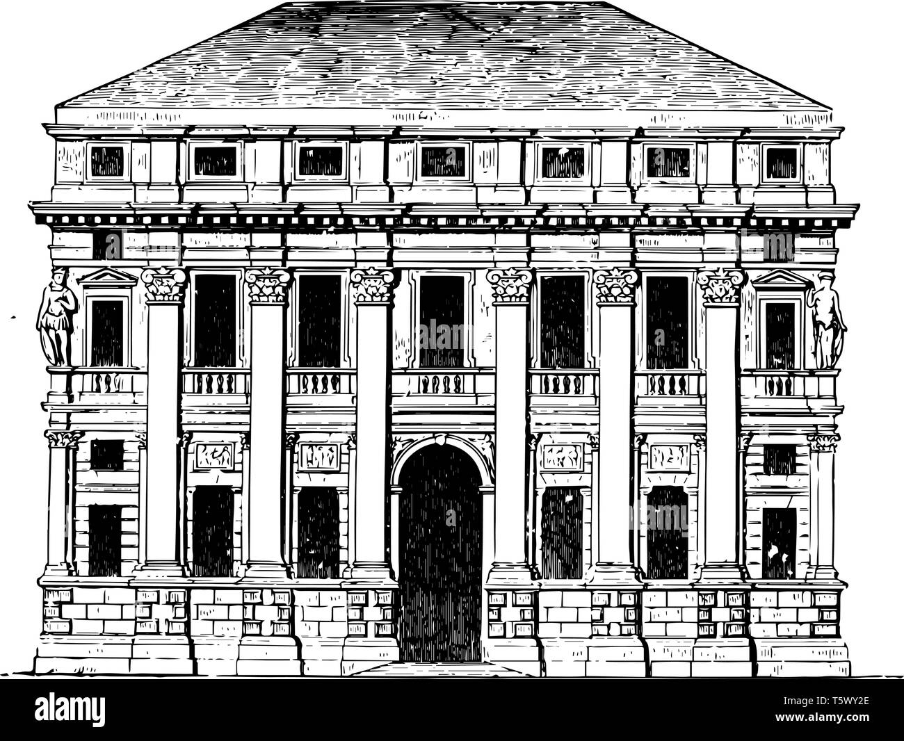 Palacio En Vicenza El Campeón Especial La Arquitectura Atribuible A