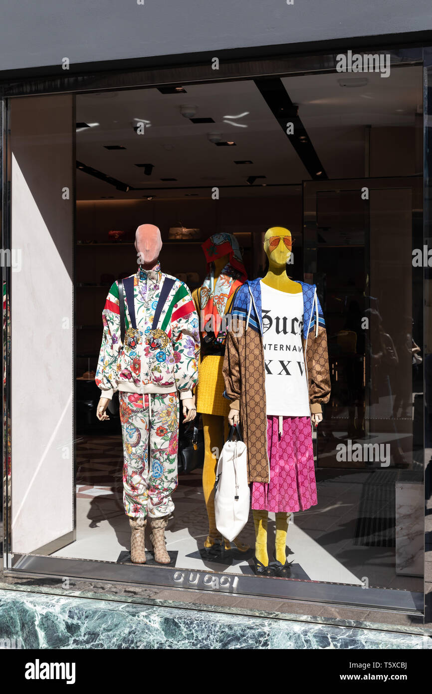 Escaparate la gucci fotografías e imágenes de resolución Alamy