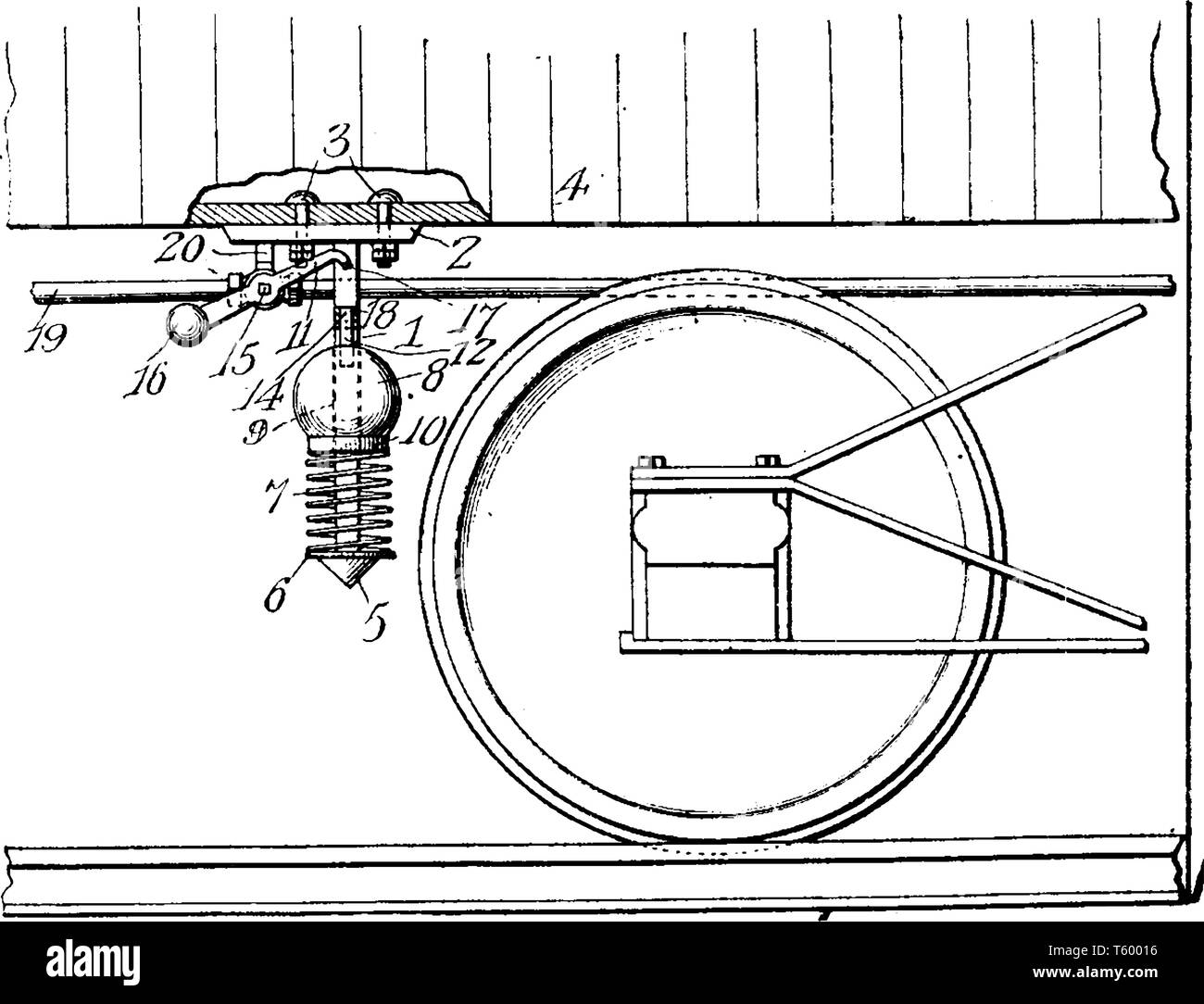 Freno de aire Imágenes vectoriales de stock - Alamy