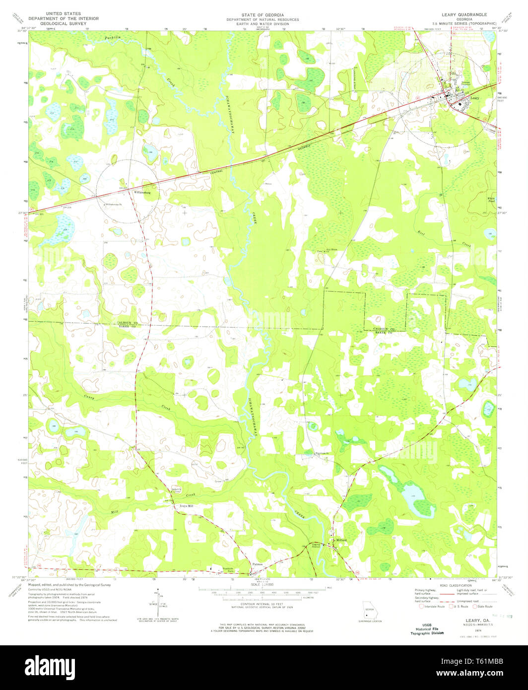 Mapa de leary fotografías e imágenes de alta resolución Alamy
