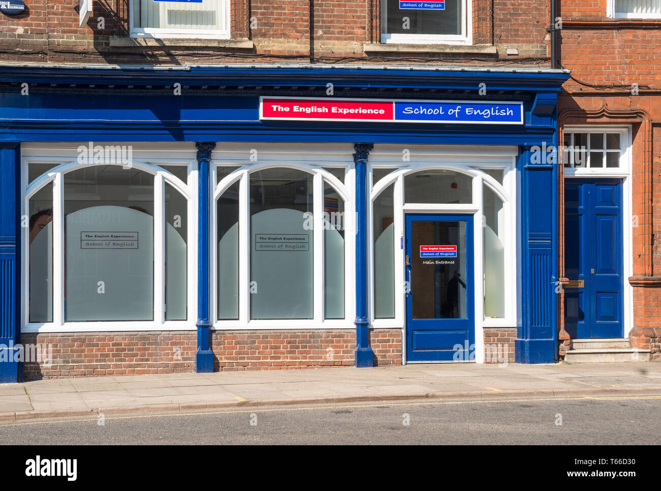 La experiencia inglesa escuela de inglés en Norwich, Norfolk, Inglaterra, Reino Unido. Foto de stock