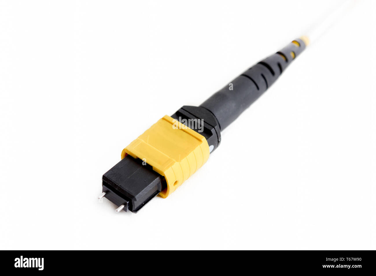 Conector de fibra óptica cinta MTP Fotografía de stock - Alamy