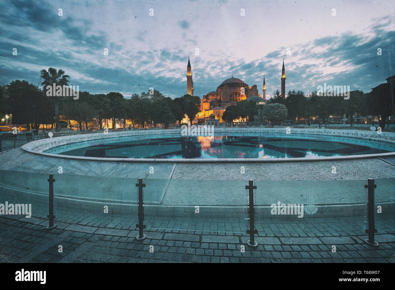 Hagia Sophia en Estambul, Turquía Foto de stock