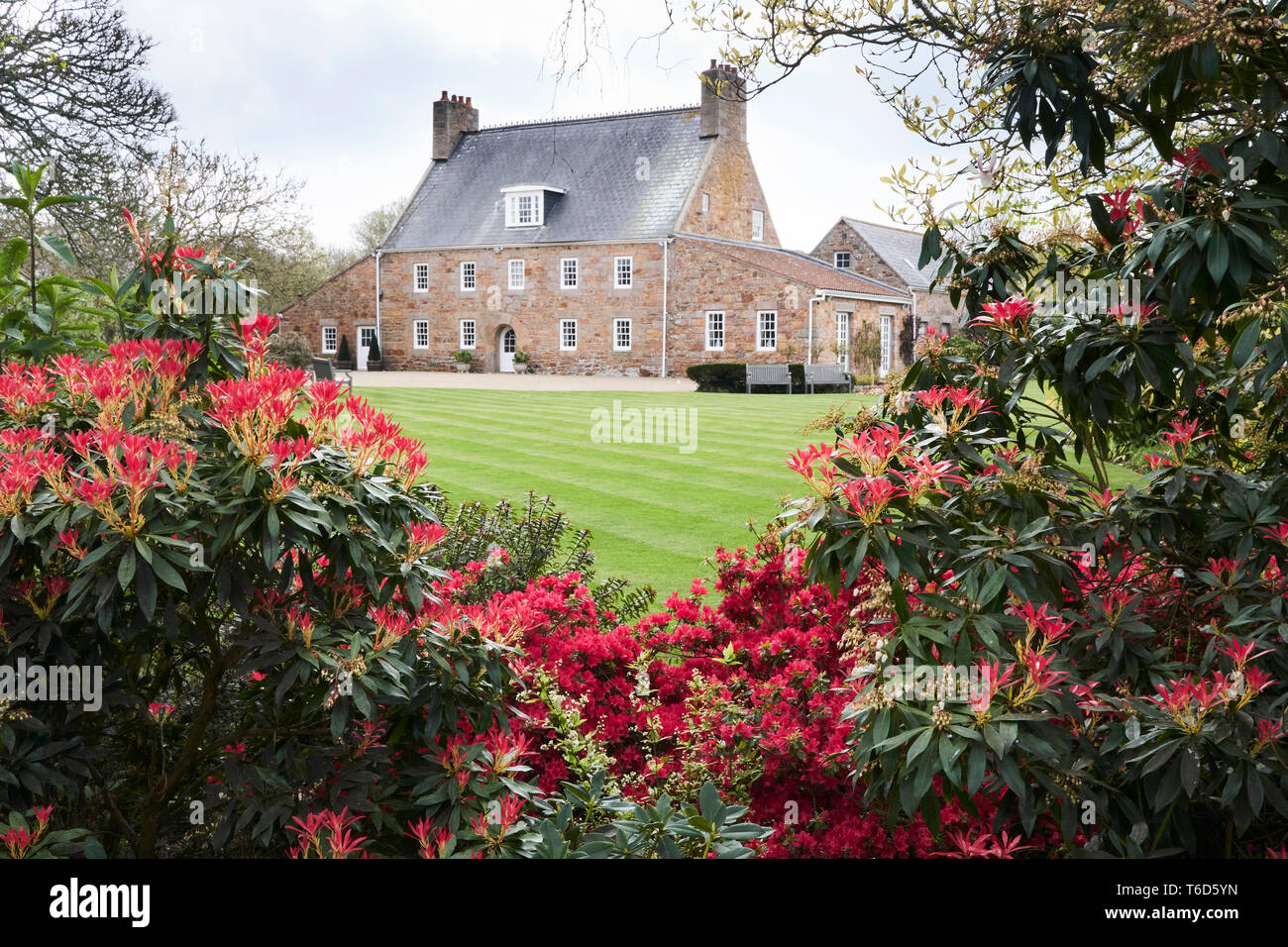 Mare Wine Estate, Jersey, Islas del Canal Foto de stock