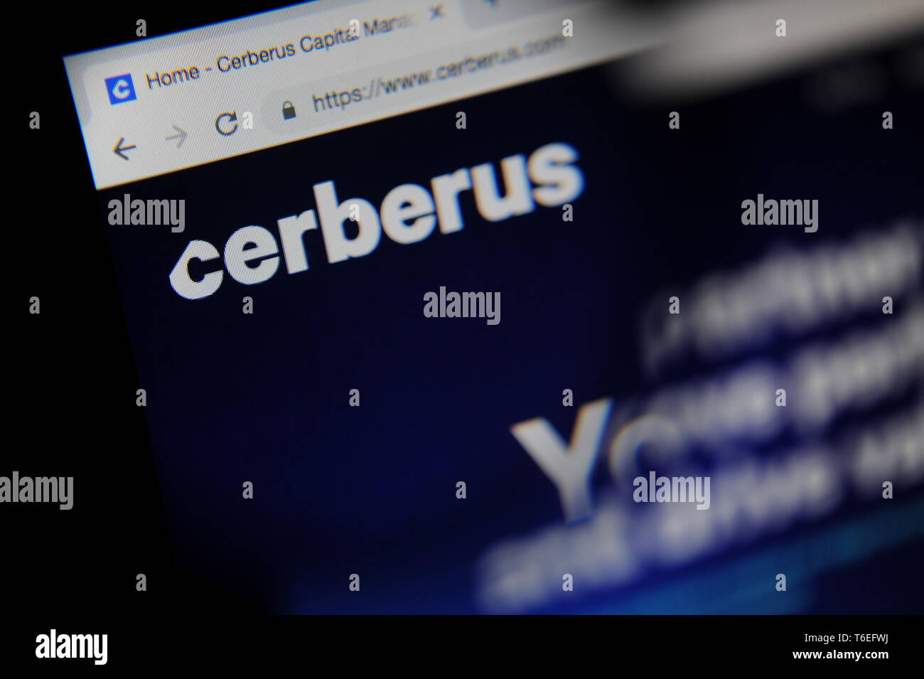 Cerberus Capital Management Foto de stock