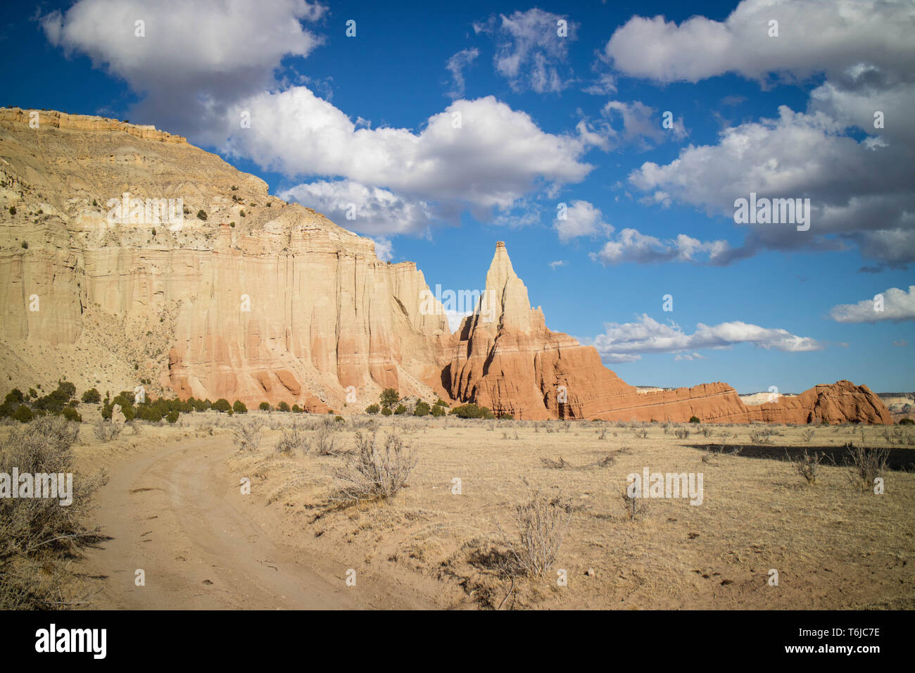 Las crestas de las Montañas en Kodachrome Basin State Park, Utah Foto de stock