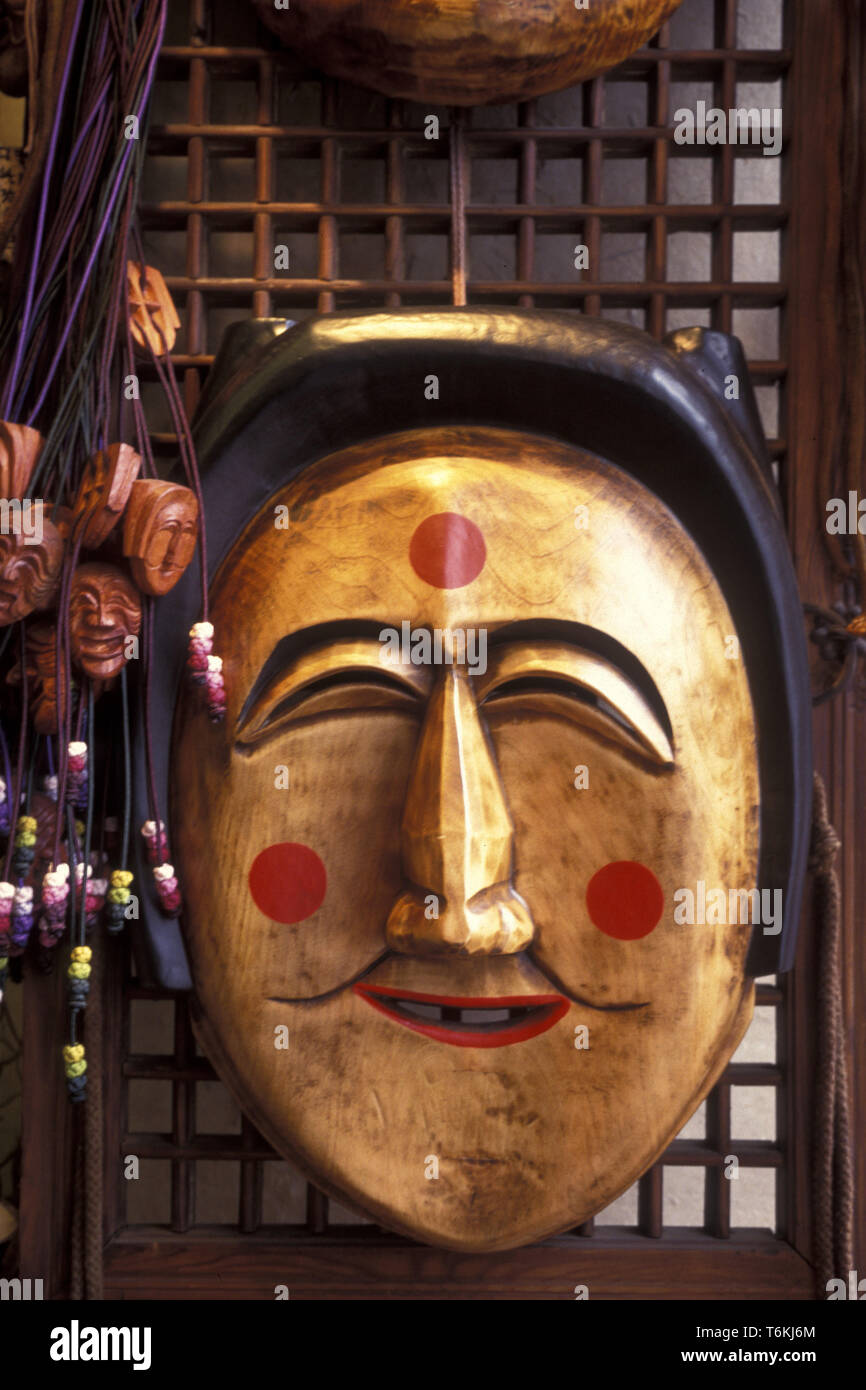 Máscara de tradición de Seúl COREA DEL SUR Fotografía de stock Alamy