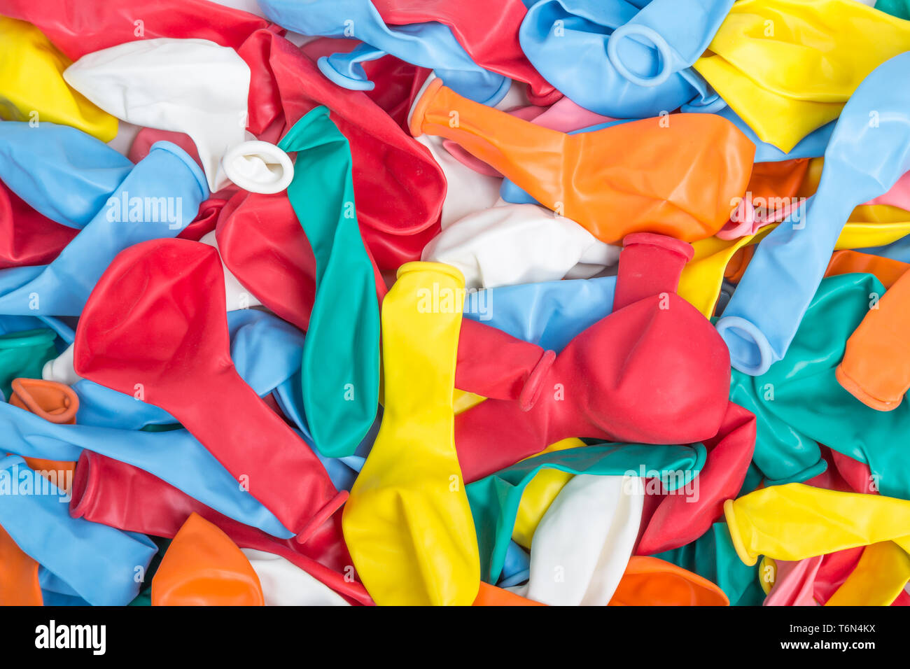 Fondo de coloridos globos vacíos Fotografía de stock - Alamy