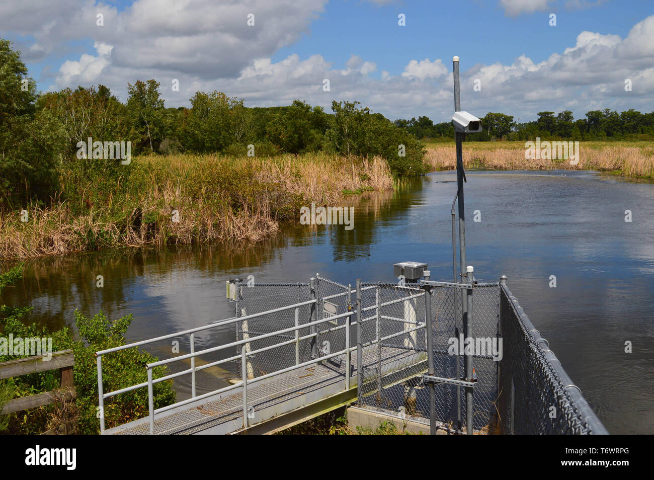 Ver telemetría remota de nivel de agua Estación de equipos de monitoreo
