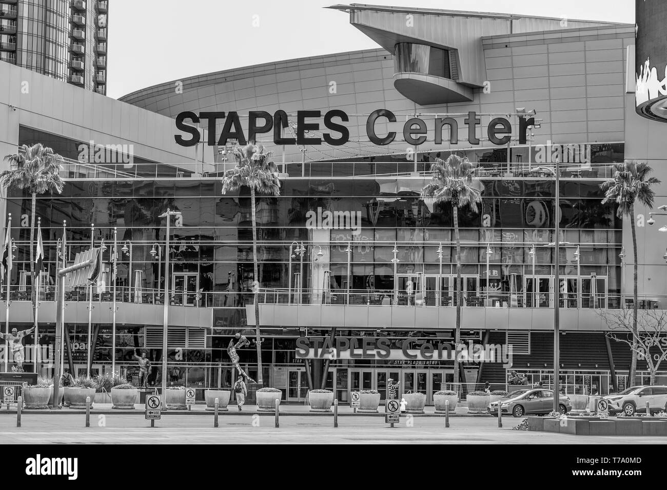 Staples centre Imágenes de stock en blanco y negro Alamy