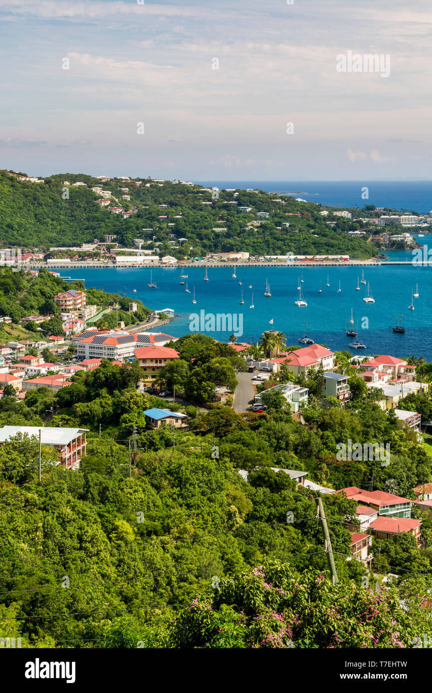 Charlotte Amalie, San Thomas, Islas Vírgenes de EE.UU. Foto de stock