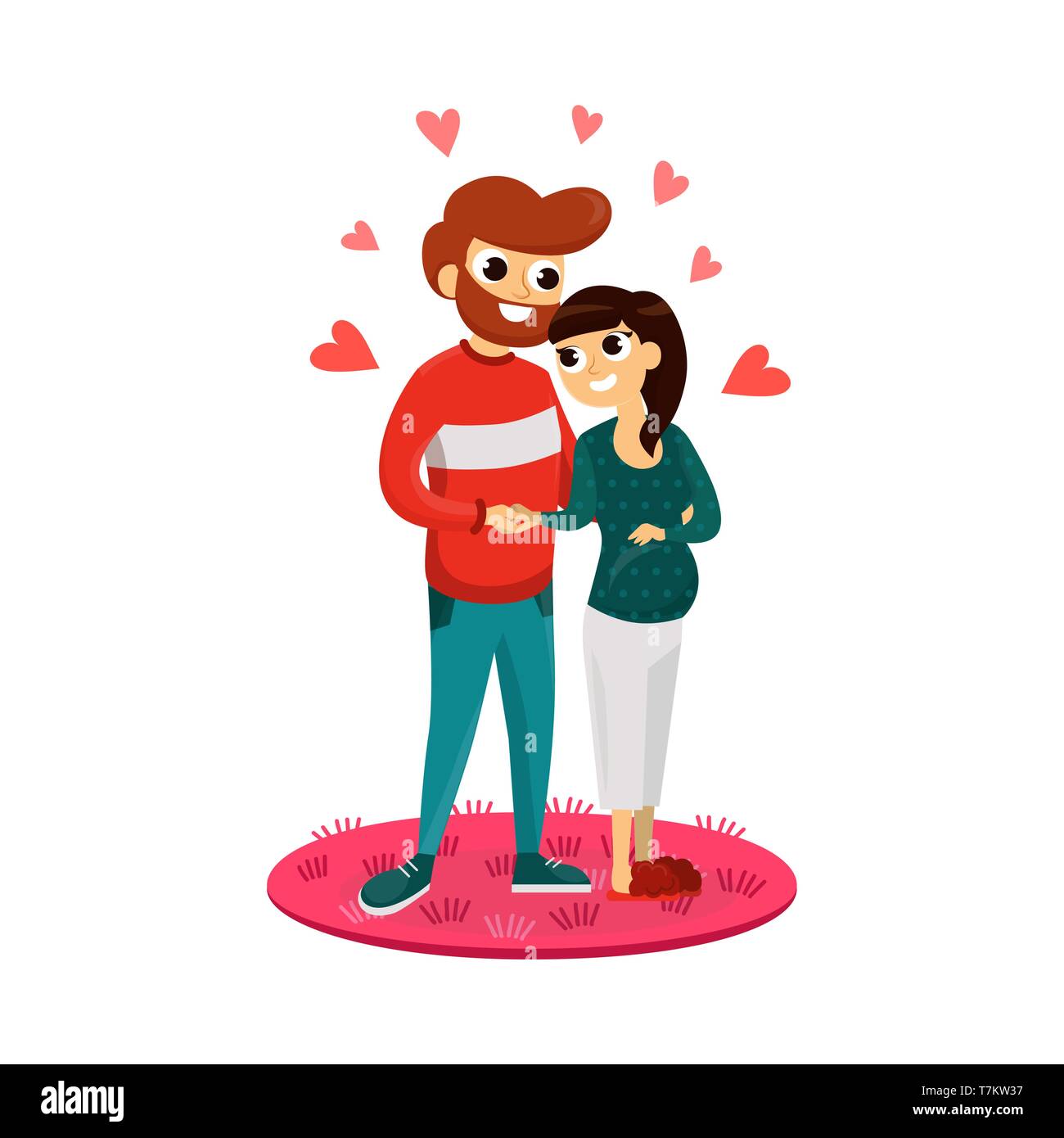 Mama Y Papa Caricatura Ilustracion Aislado En Blanco Imagen Vector De Stock Alamy Mama Y Papa Caricatura Ilustracion Aislado En Blanco Imagen Vector De Stock Alamy