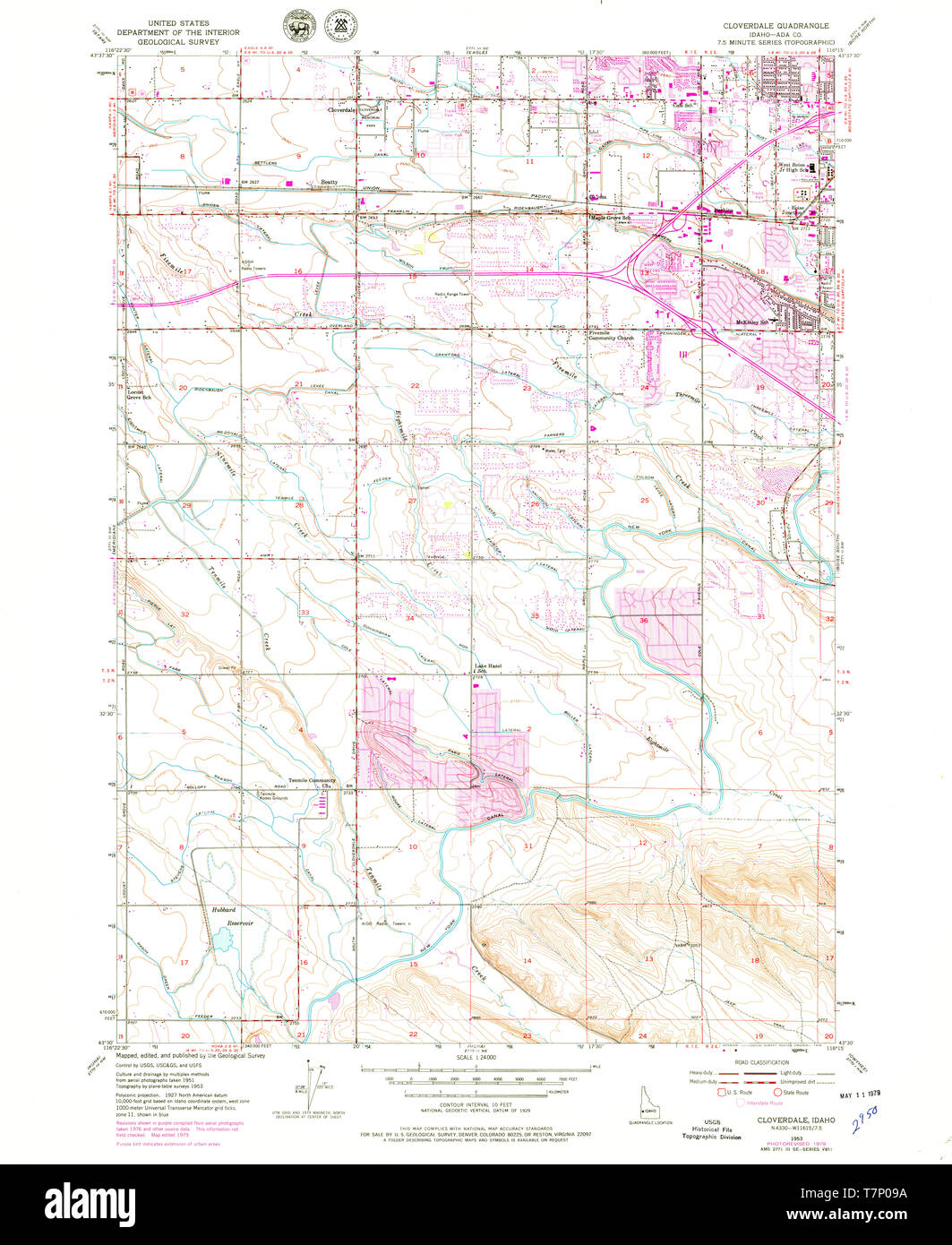 Mapa de cloverdale fotografías e imágenes de alta resolución Alamy