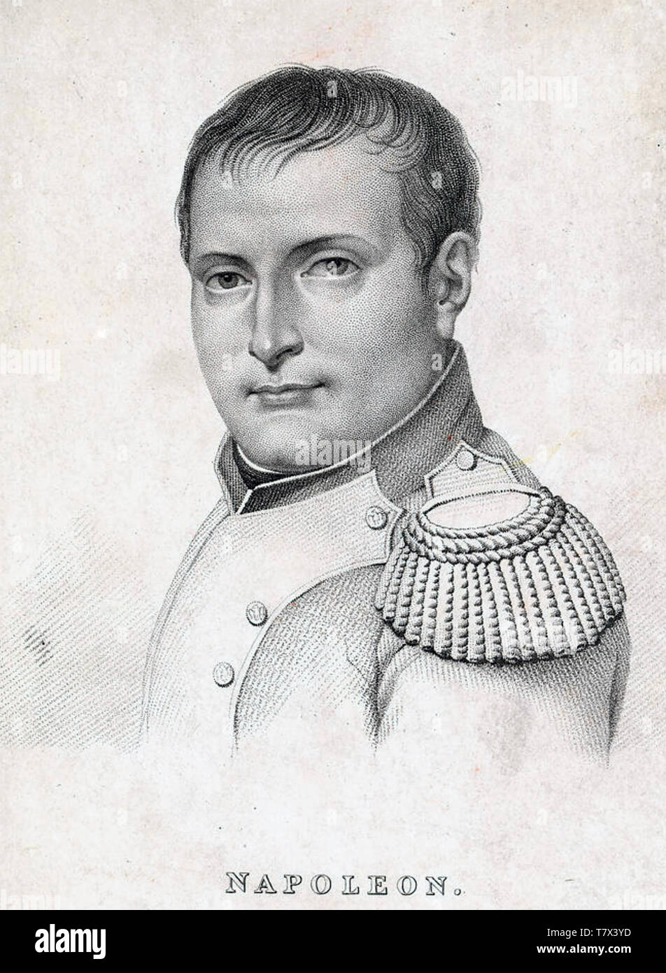 Napoleón Bonaparte (1769-1821), estadista y líder militar francesa alrededor de 1812 Foto de stock