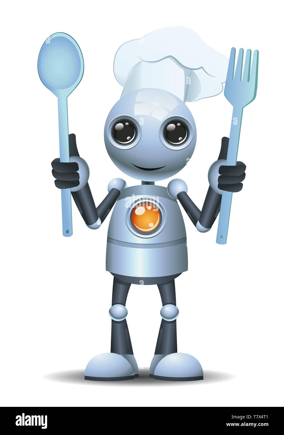 Robot chef Imágenes recortadas de stock - Alamy