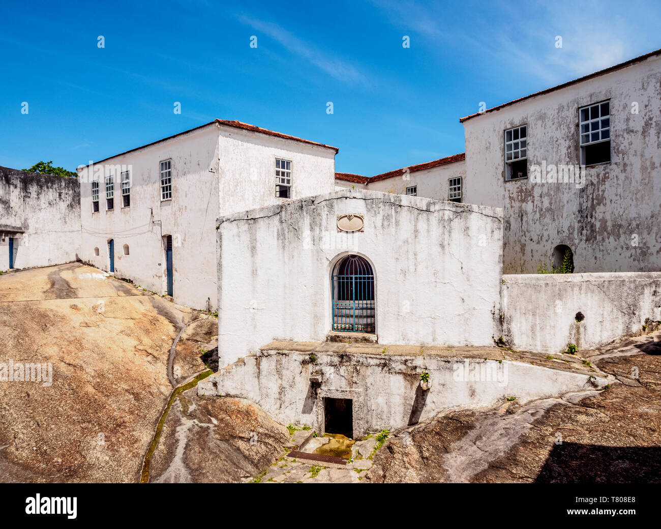 Santa Cruz da Barra Fort, en Niteroi, Estado de Rio de Janeiro, Brasil, América del Sur Foto de stock