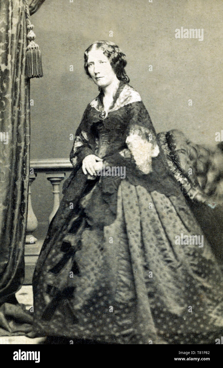 Harriet Beecher Stowe, autor americano Foto de stock