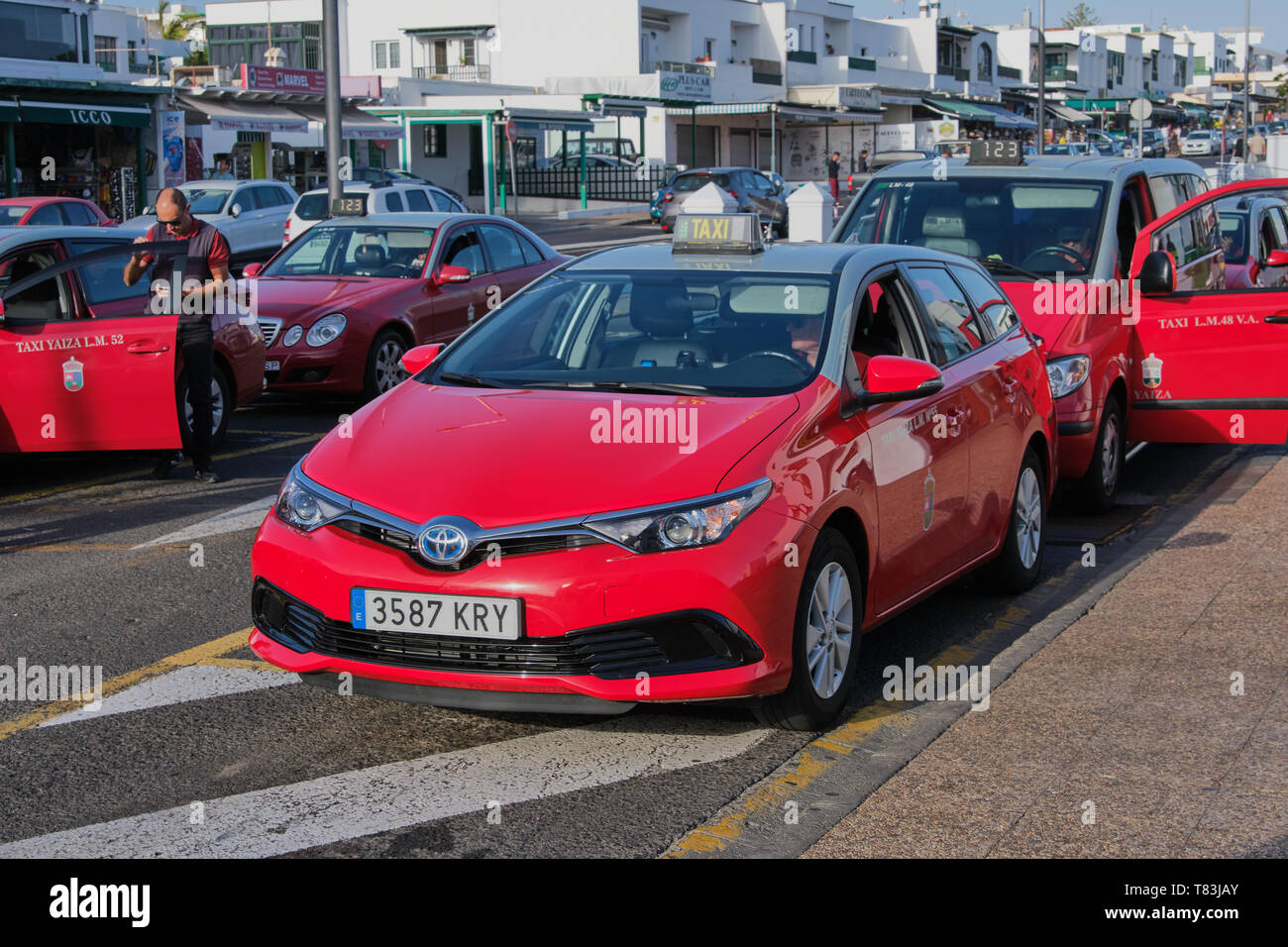 Spanish taxi fotografías e imágenes de alta resolución - Alamy