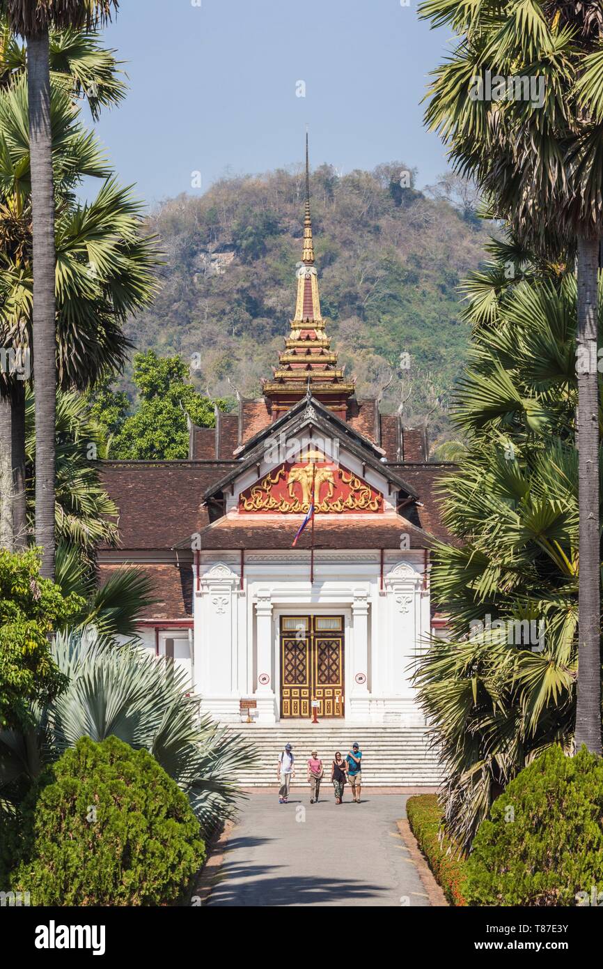 Laos, Luang Prabang, Palacio Real Foto de stock