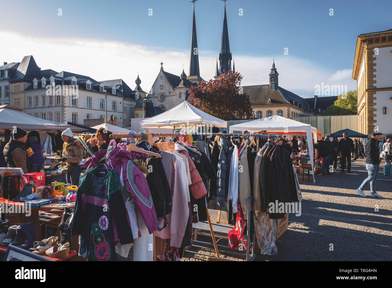 Ciudad de Luxemburgo Foto de stock