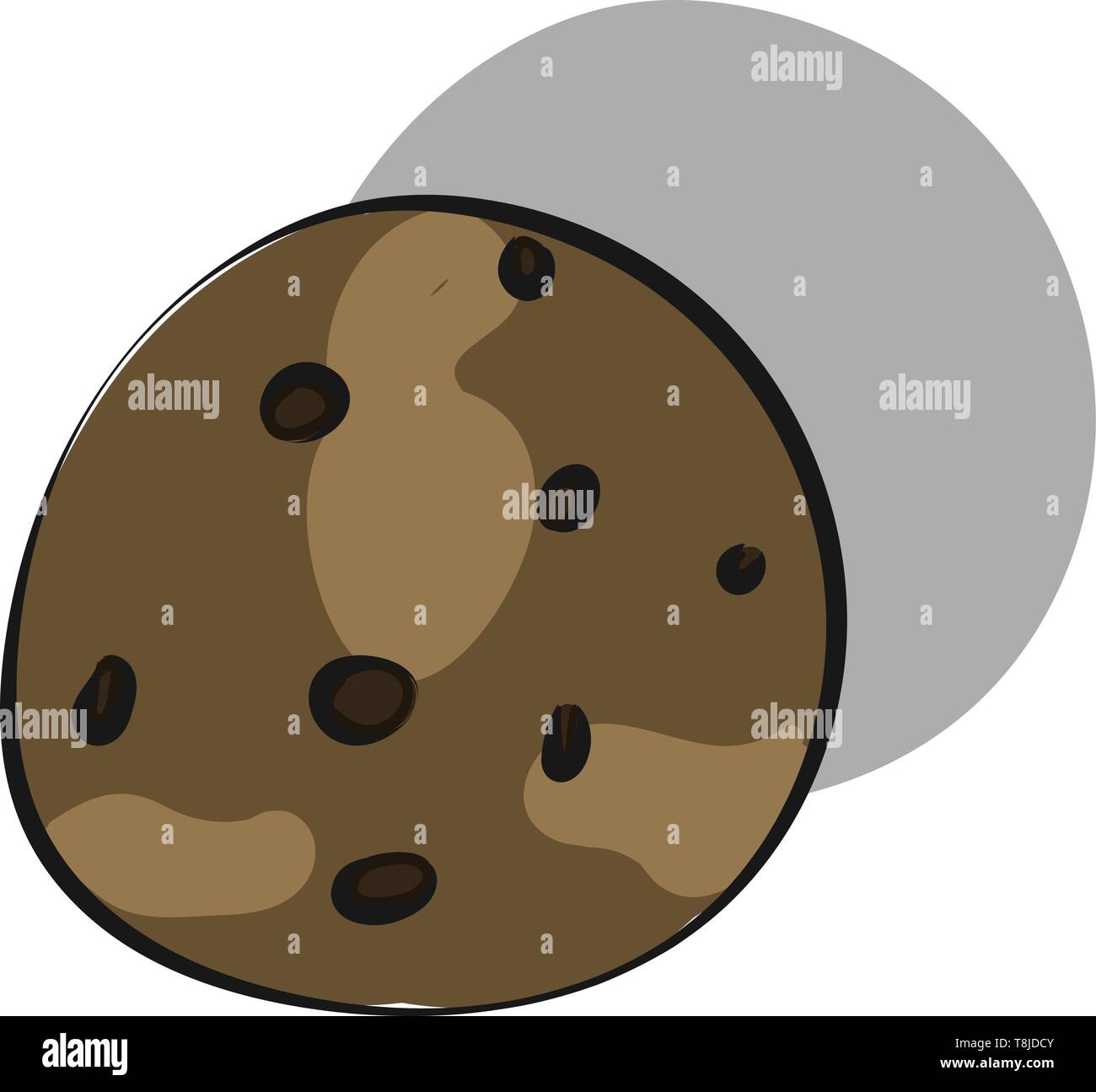 Una ilustración en color de hígado de color marrón con manchas negras y  borde negro con sombra, vector, el color de dibujo o ilustración Imagen  Vector de stock - Alamy