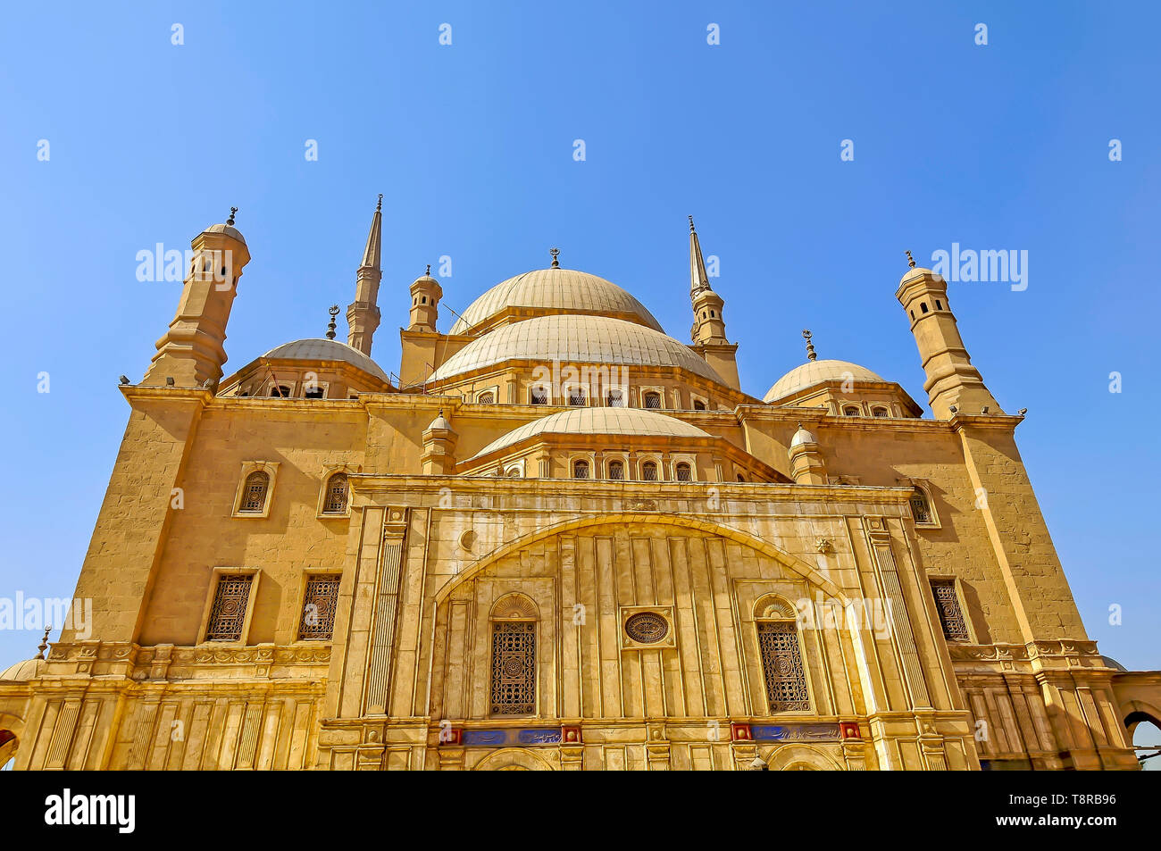 Mezquita de Muhammad Ali Pasha, El Cairo, Egipto se encuentra la ciudadela de Salah El Din (Saladino) Ciudadela en El Cairo Egipto Foto de stock