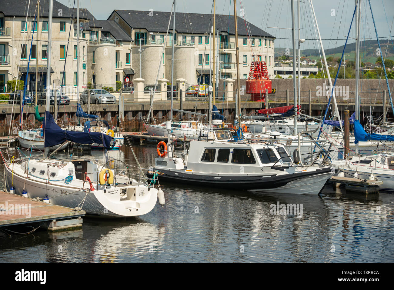 Harbour en Arklow - Irlanda Foto de stock