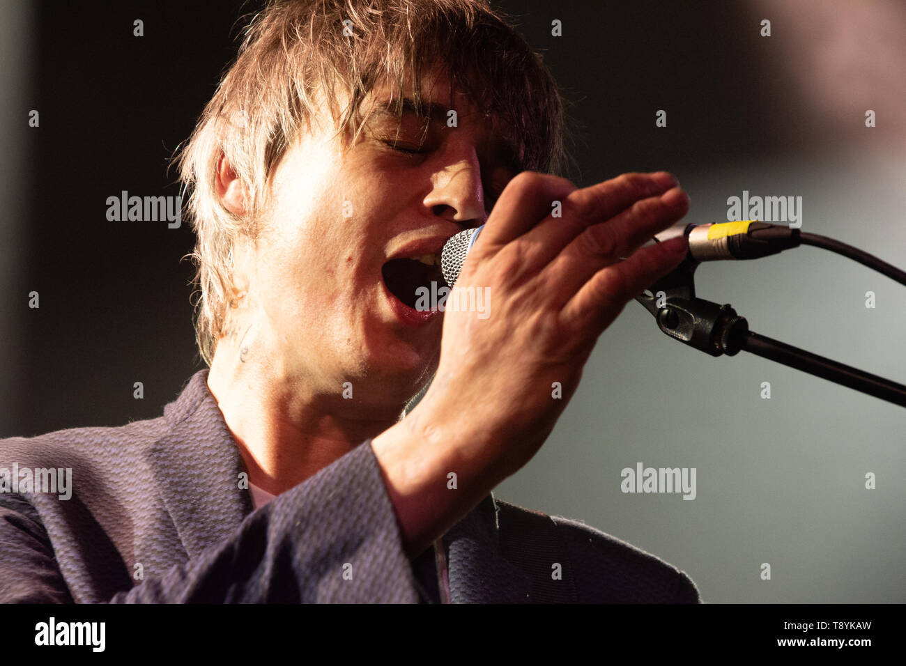 Pete Doherty & la puta madre Glasgow QMU 7 Mayo 2019 Foto de stock
