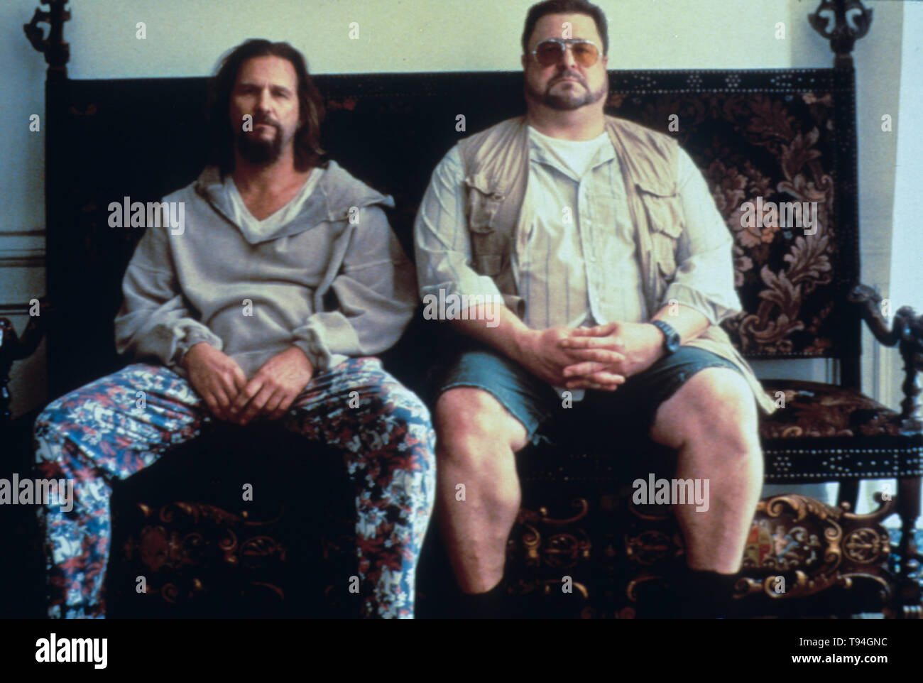 John Goodman, Jeff Bridges, The Big Lebowski, 1998 Foto de stock