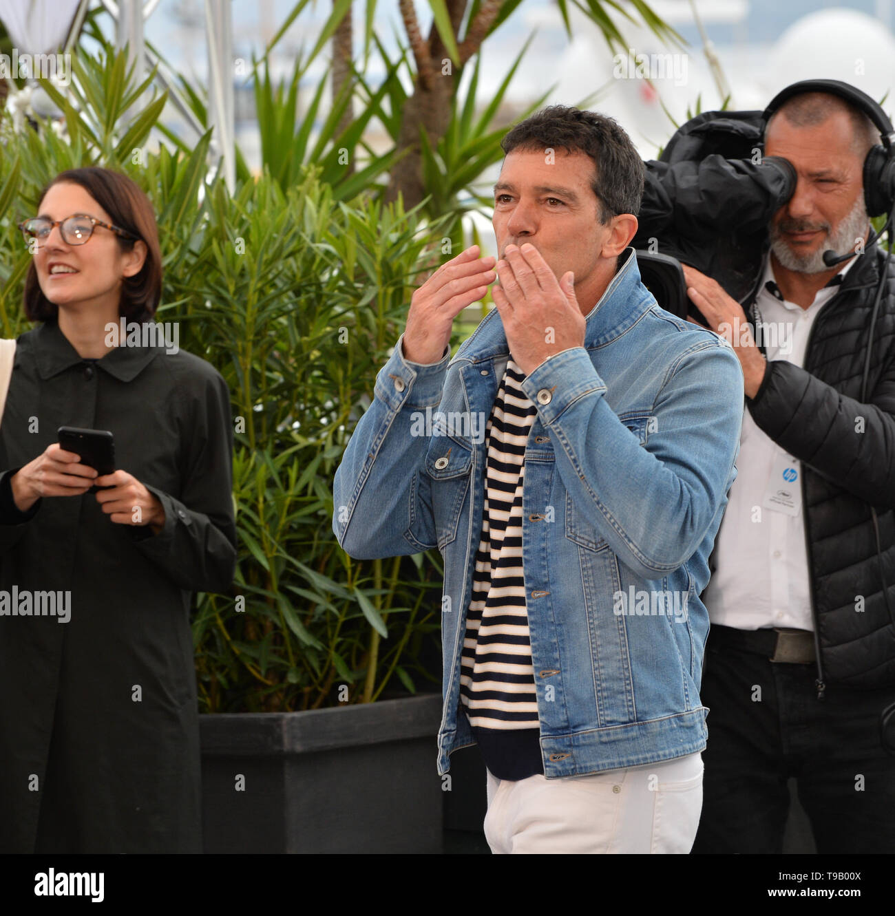 Cannes, Francia. El 18 de mayo, 2019. CANNES, Francia. Mayo 18, 2019: Antonio Banderas en el photocall para el "dolor y Gloria' en la 72ª edición del Festival de Cannes. Crédito de la imagen: Paul Smith/Alamy Live News Foto de stock