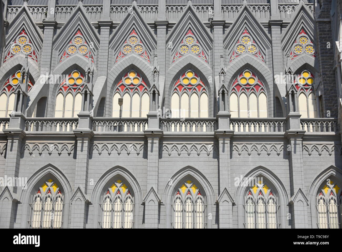 Catedral de San José y Santa Filomena, Mysore, Karnataka, India Foto de stock