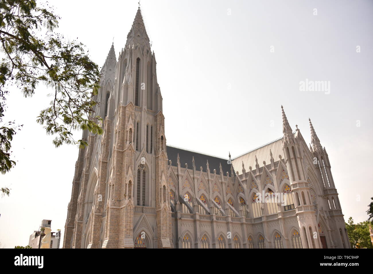 Catedral de San José y Santa Filomena, Mysore, Karnataka, India Foto de stock