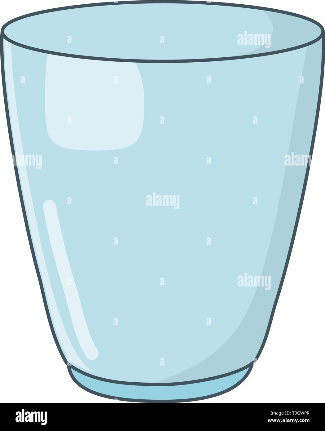 Vaso cartoon ilustración vectorial diseño gráfico Imagen Vector de stock -  Alamy