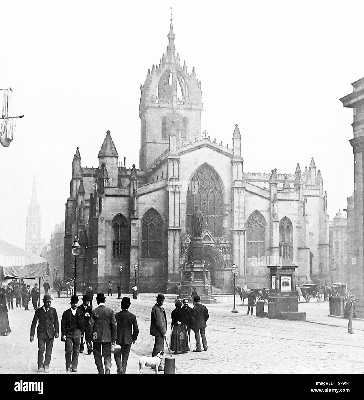 La Catedral de St Giles, Edimburgo Foto de stock