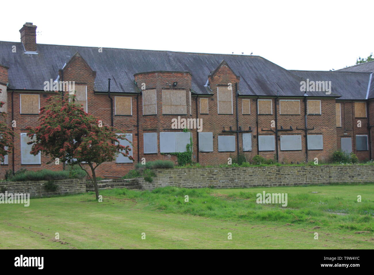 Thwaite Hall ex estudiante alojamiento Foto de stock