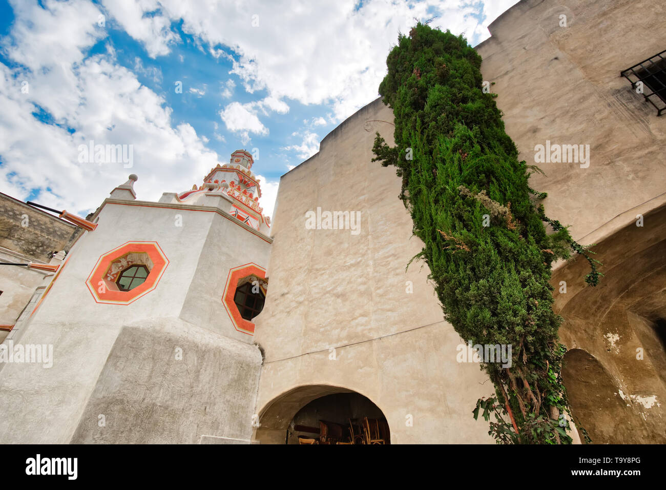 México, Tepotzotlan, Francisco Javier Iglesia en centro histórico de la ciudad Fotografía de stock - Alamy México, Tepotzotlan, Francisco Javier Iglesia en centro histórico de la ciudad Fotografía de stock - Alamy