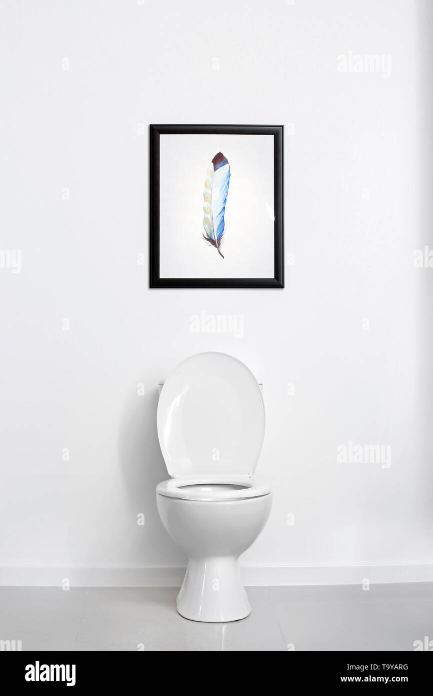 Un efecto grunge imagen de un cartel que ilustra el baño (aseos o