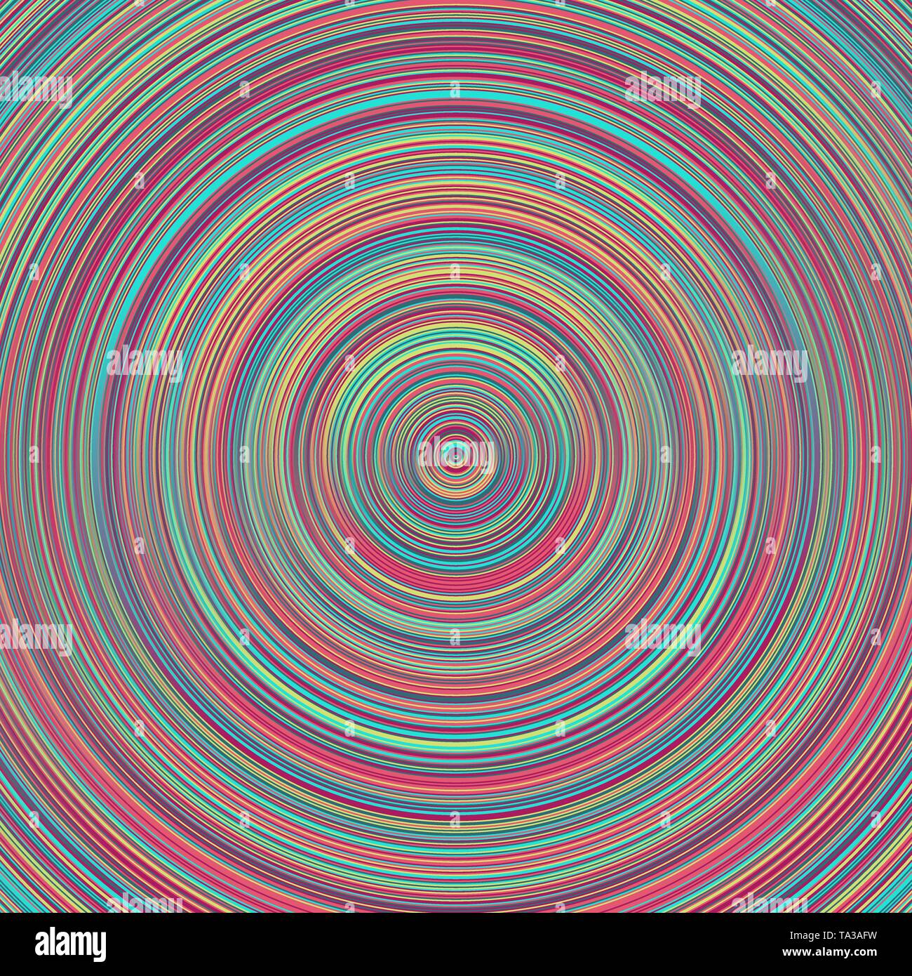 Círculo de fondo multicolor - Diseño gráfico vectorial Ilustración del Vector