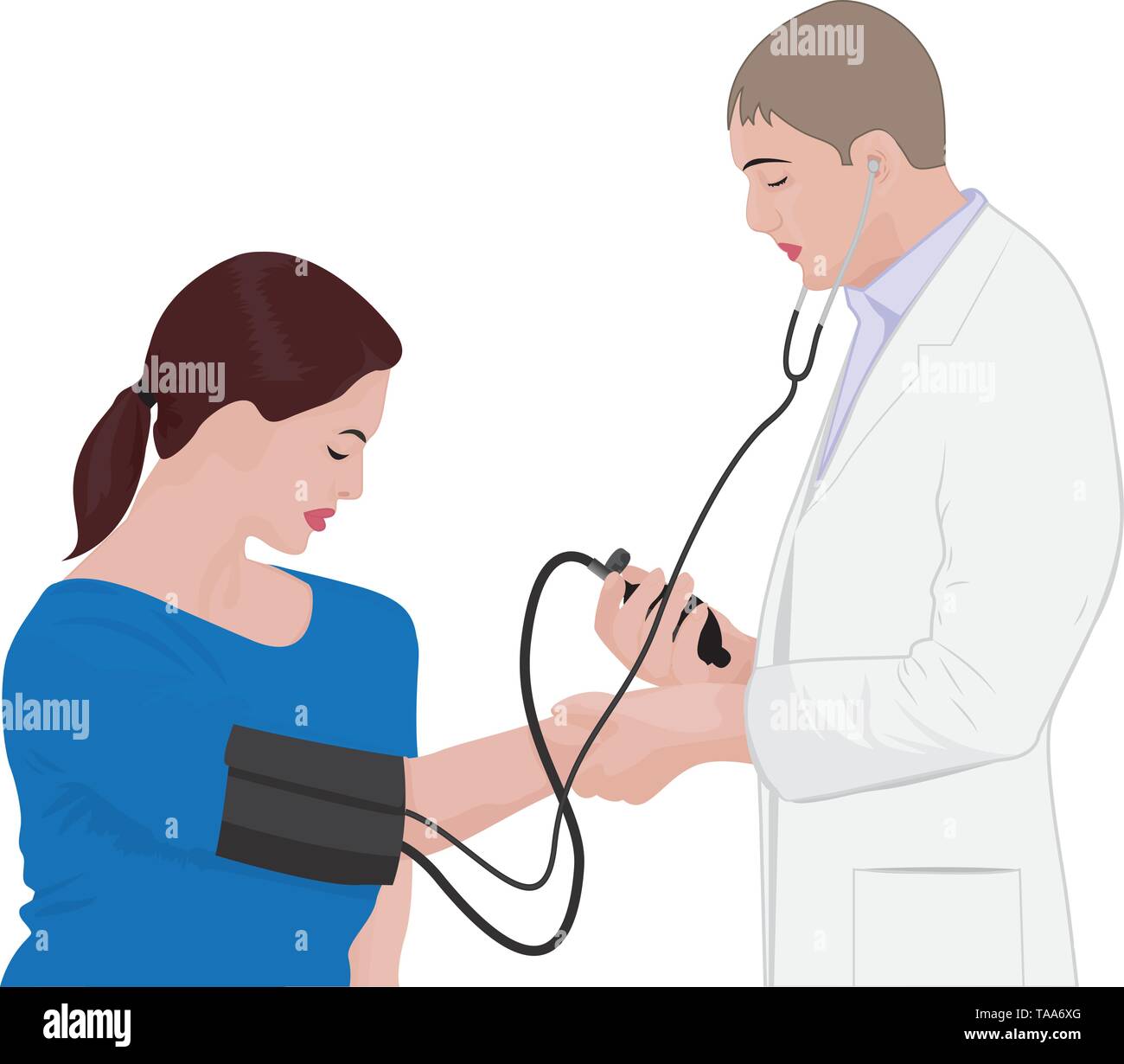 https://c8.alamy.com/compes/taa6xg/medicion-de-la-presion-sanguinea-examen-cardio-visitar-a-un-doctor-ilustracion-vectorial-sobre-un-fondo-blanco-taa6xg.jpg