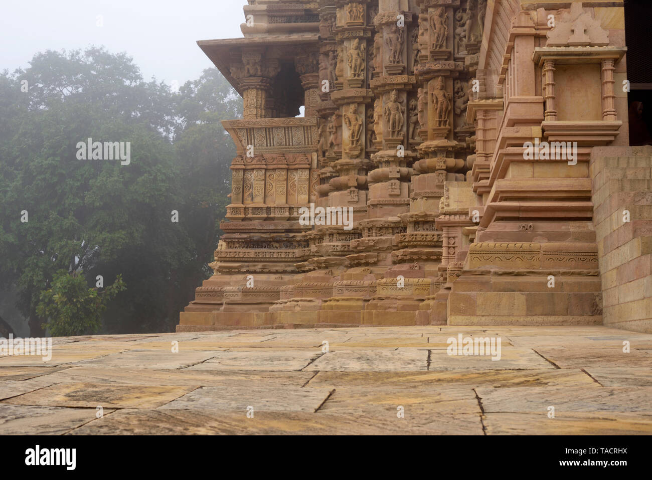 Templo Chitragupta, Khajuraho, Madhya Pradesh, India, Asia Foto de stock