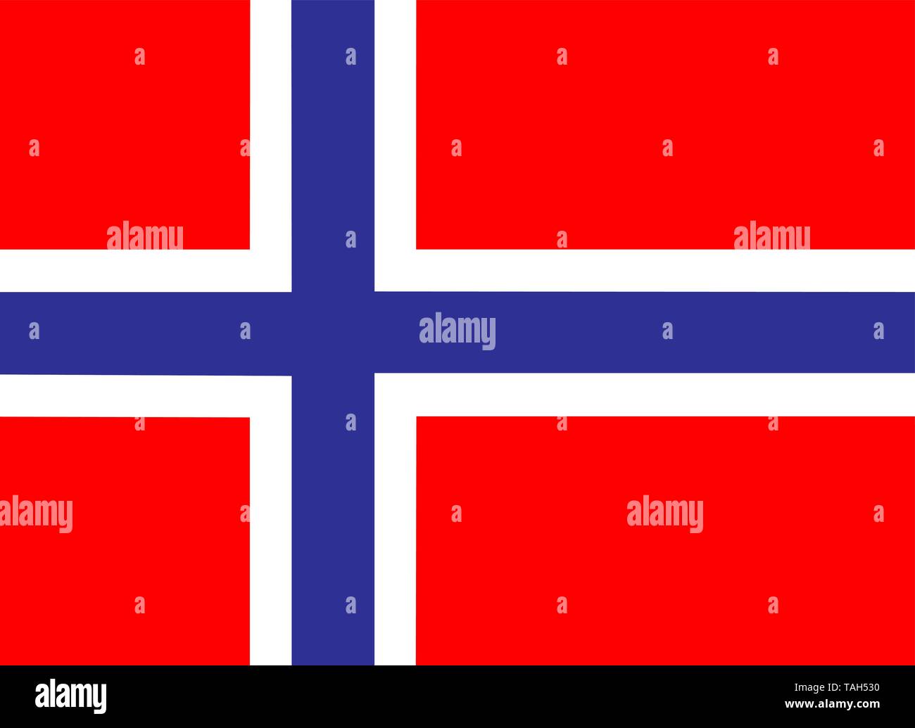 Icono de bandera noruega ilustración vectorial EPS10 Ilustración del Vector