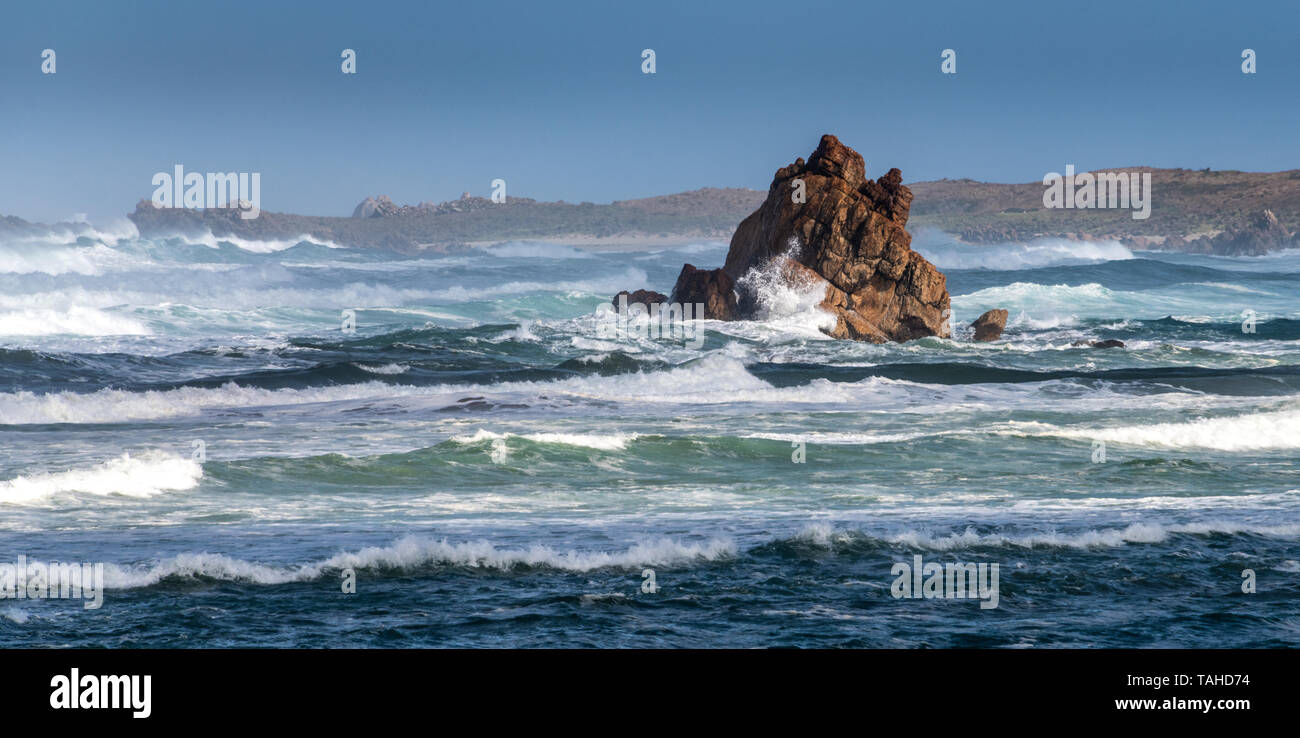 Borde del mundo, Port Arthur en Tasmania Foto de stock