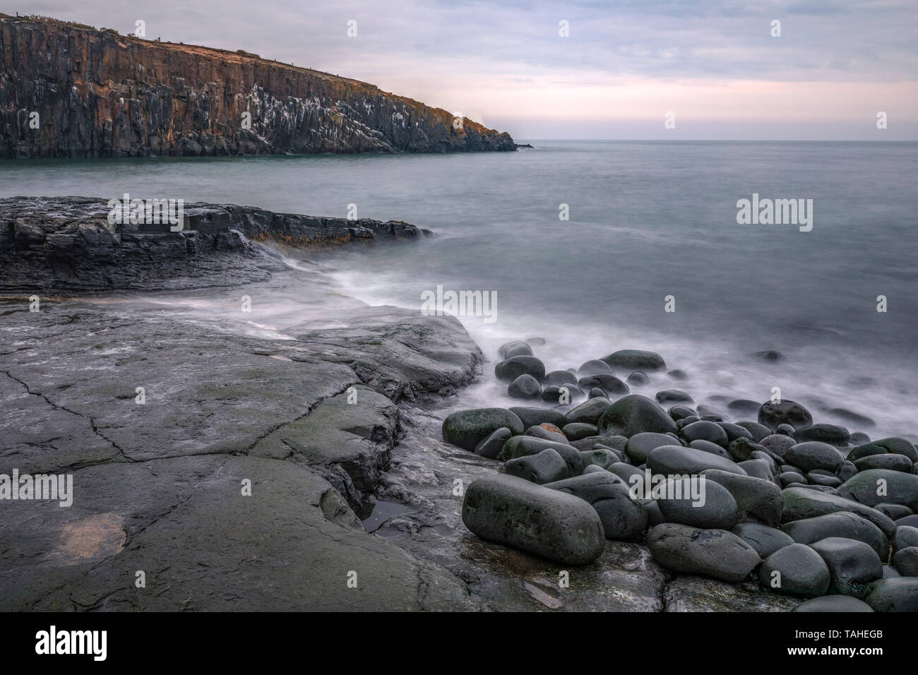 Craster, Northumberland, Inglaterra, Reino Unido, Europa Foto de stock