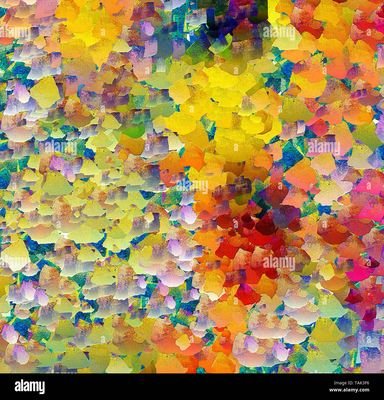 Pintura Al Oleo Abstraccion Para Crear Impresiones De Arte De