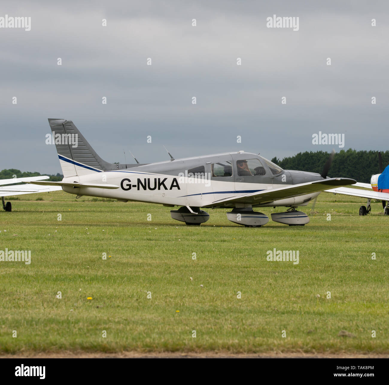 Piper PA-28 Cherokee Foto de stock