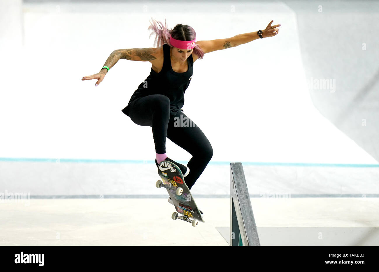 Día dos street league skateboarding world tour de cobre fotografías e imágenes de alta resolución - Alamy